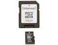 Pamì�ová karta 16GB micro SDHC Intenso Premium UHS-I + adaptér