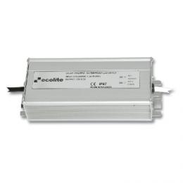 Vodìodolný transformátor (trafo) Ecolite DX-WP-200W/IP67 - El. trafo, 230V-12V, 16.7A, 200W 