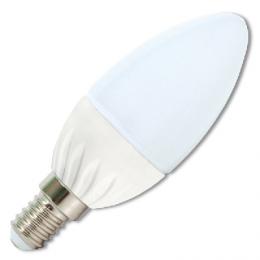 LED žárovka Ecolite LED5W-SV/E14/4100 SMD C37