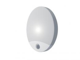 OLGA S LED pøisazené stropní a nástìnné kruhové svítidlo se senzorem 10W, bílá, PANLUX PN32300003