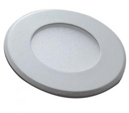 LED vestavné svítido LED15 VEGA-R White 3W NW, 3800K, 190lm, IP44/20, Greenlux GXDW204