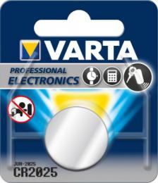 VARTA Professional CR2025 3V Lithium, 1 ks blistr
