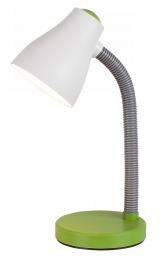 Stolní lampa RABALUX 4173 VINCENT zelená s LED žárovkou