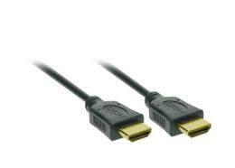 HDMI kabel s Ethernetem, HDMI 1.4 A konektor - HDMI 1.4 A konektor, blistr, 2m, Solight SSV1202
