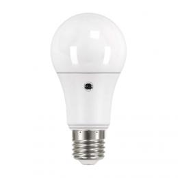 LED žárovka Classic A60 9W E27 teplá bílá, senzor denního svìtla, EMOS ZQ5140L