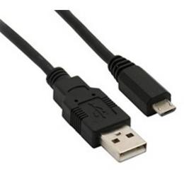 USB kabel, USB 2.0 A konektor - USB B micro konektor, sáèek, 50cm, Solight SSC13005E