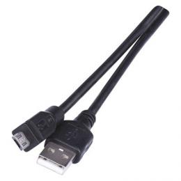 USB kabel 2.0 A vidlice - mikro B vidlice 2m, EMOS SB7402