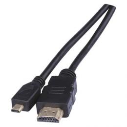 HDMI 1.4 high speed kabel ethernet A vidlice-D vidlice 1,5m , EMOS SB1201 - zvìtšit obrázek