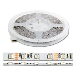 LED páska Ecolite STRIP SET RGB DX-SMD5050-RGB/1,5M ,RGB, 60 SMD/m, 14,4W/m, 12 V, IP 20, trafo