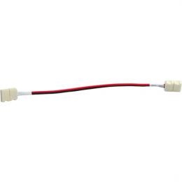 Propojovací kabel pro LED pásy, 10mm zacvakávací konektor na obou stranách, 1ks, sáèek, Solight WM80
