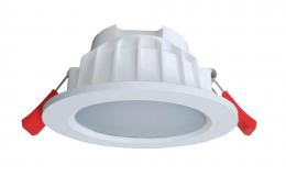LED vestavné svítidlo LED VOX-R WHITE 10W DIM CCT, 3000/4300/6700K, 750lm, IP44/20, Greenlux GXLL045
