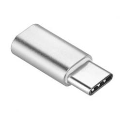 Adaptr s konektorem MICRO USB/USB-C stbrn, 54500902