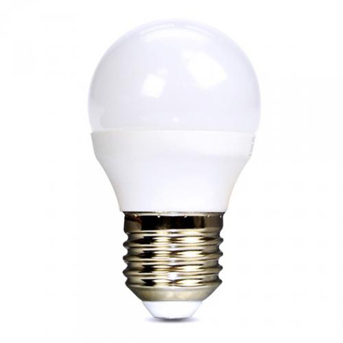 LED žárovka, miniglobe, 6W, E27, 3000K, 450lm, Solight WZ412-1