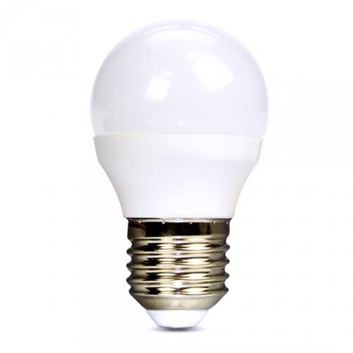LED žárovka, miniglobe, 8W, E27, 3000K, 720lm, Solight WZ424-1