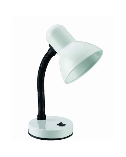 Žárovková stolní lampièka bílá GAMA KM4010-BL, E27 max. 60W