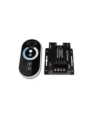 Stmívaè (LED Controller) pro jednobarevné LED pásky, KM-W-11, 3x6A, 12V/216W 24V/432W pøijímaè, dálkový ovladaè, 38443216