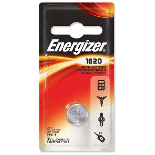 Lithiová baterie Energizer CR1620, 3V, blistr 1 kus - zvìtšit obrázek