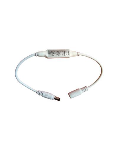 Stmívaè manuální pro LED pásky, KM-W-01, 6A, 12V/72W, 24V/144W - zvìtšit obrázek
