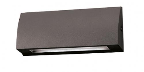 LED nstnn svtidlo STEP 10W Anthracite NW, 4000K, 850lm, IP54, Greenlux GXPS080