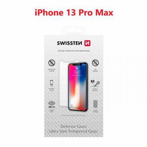 Ochranné temperované sklo Swissten Apple iPhone 13 Pro Max RE 2,5D, 74517908