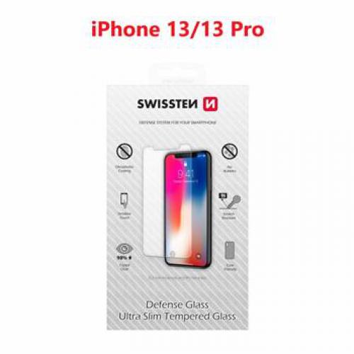 Ochranné temperované sklo Swissten Apple iPhone 13/13 Pro RE 2,5D, 74517909