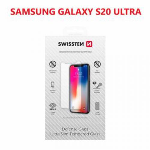 Ochranné temperované sklo Swissten Samsung Galaxy S20 ULTRA RE 2,5D, 74517858