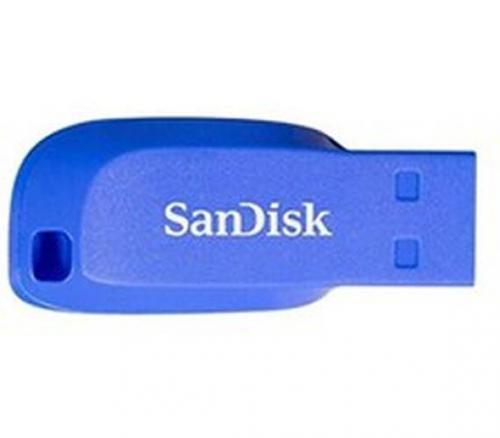 USB Flash disk SanDisk FlashPen-Cruzer™ Blade 64 GB elektricky modrá, SDCZ50C-064G-B35BE, 173333