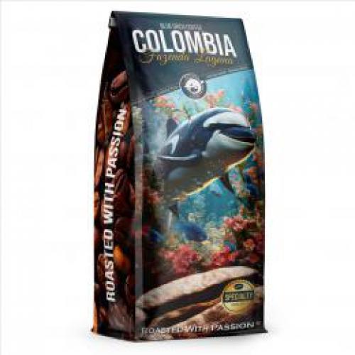Blue Orca Fusion Colombia Fazenda Laguna, zrnková káva, 1 kg, Arabica/Robusta (75/25)