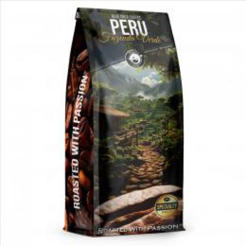 Blue Orca Fusion Peru Fazenda Verde, zrnková káva, 1 kg, Arabica/Robusta (75/25)