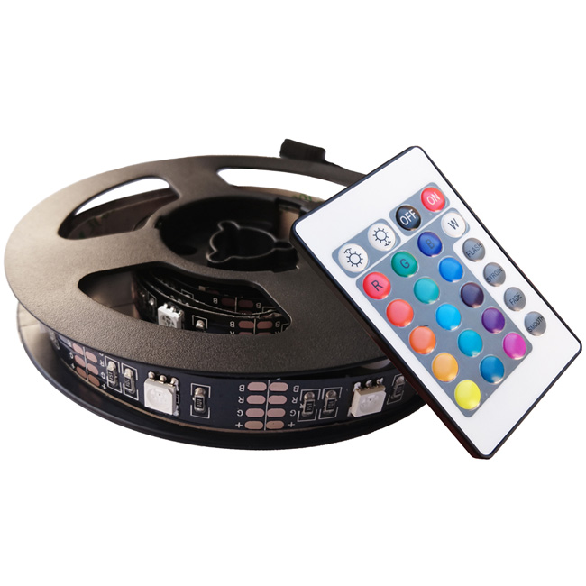 LED pásek Ecolite DX-LEDTV-RGB, SMD TV, 2x 60 cm, dálkové ovládání, IP20 - zvìtšit obrázek