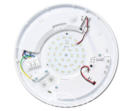 LED nástìnné a stropní svítidlo Ecolite 18W Victor W131/EM/LED/B-4100, 4100K, 1480lm, bílé, IP44, 18W, nouzový modul - zvìtšit obrázek