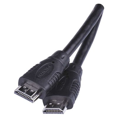 HDMI 1.4 high speed kabel ethernet A vidlice - A vidlice 3m, EMOS SB0103 - zvìtšit obrázek
