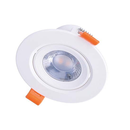 LED podhledové vestavné svítidlo bodové, 5W, 400lm, 3000K, kulaté, bílé, Solight WD210 - zvìtšit obrázek