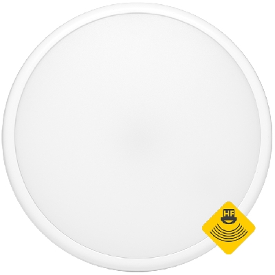 LED stropní a nástìnné svítidlo Ecolite MOVA 2 WHST707-LED/HF, èidlo 360st., 16W, 4100K, 1500lm, IP65, bílá barva - zvìtšit obrázek