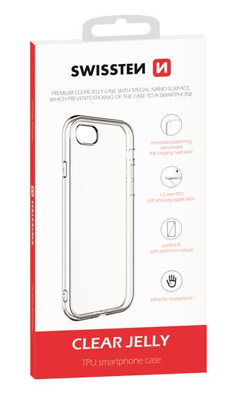Pouzdro Swissten Clear Jelly Apple iPhone 5/5S/SE transparentní 32801700 - zvìtšit obrázek