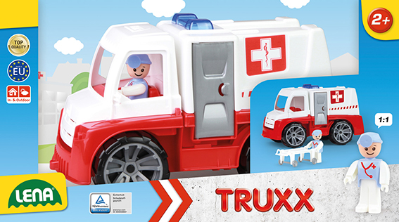 TRUXX sanitka, ozdobný kartón ( s figurkou ) - zvìtšit obrázek