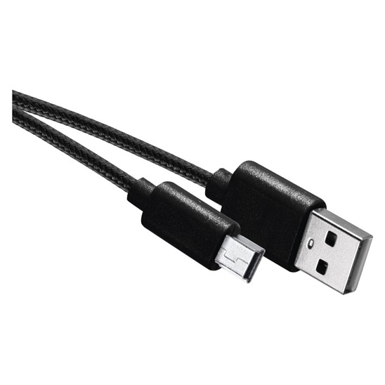 Nabíjecí a datový kabel USB-A 2.0 / mini USB-B 2.0, 2 m, èerný, EMOS SM7009BL - zvìtšit obrázek