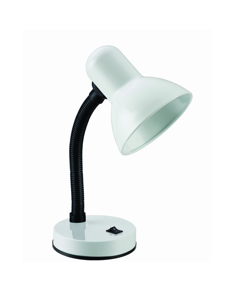 Žárovková stolní lampièka bílá GAMA KM4010-BL, E27 max. 60W - zvìtšit obrázek