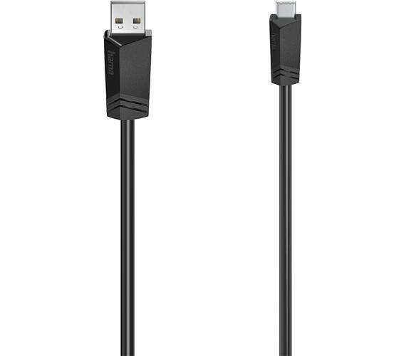 Kabel pro propojení Hama mini USB 2.0 kabel 1,5 m, 200606 - zvìtšit obrázek