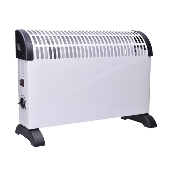 Horkovzdušný konvektor 2000W, nastavitelný termostat, 750/1250/2000W, Solight KP03 - zvìtšit obrázek