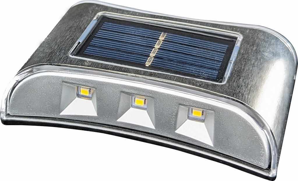 LED solární svítidlo PAULUS SOLAR 1W NW, 4000K, 15lm, IP44, Greenlux GXSO017 - zvìtšit obrázek