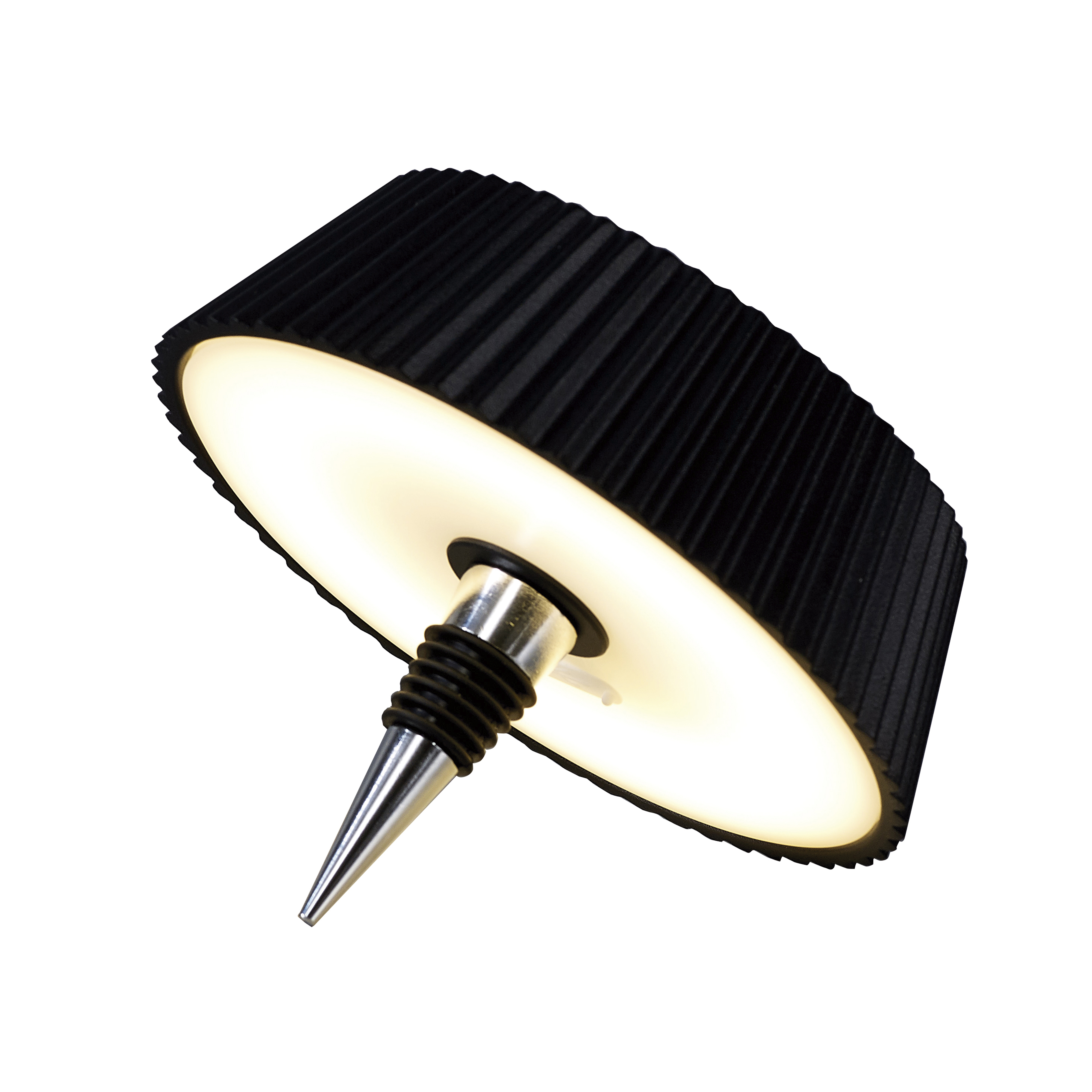 LED nabíjecí lampièka MANTRA RELAX 2W Black do hrdla lahve, moderní design, 3000K, 180lm, IP54, stmívatelné, 7931 - zvìtšit obrázek