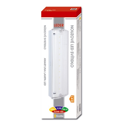 LED nouzové svítidlo Ecolite LEDER TL638L-LED - 10xSMD5730, 5000K, IP65 - zvìtšit obrázek