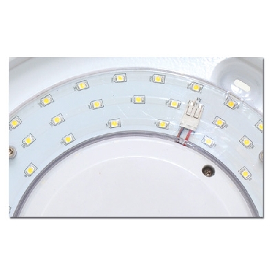 LED nástìnné a stropní svítidlo Ecolite VICTOR LED B W131/LED/B-3000, 3000K, 1480lm, bílé, IP44, 18W - výprodej, poslední kus - zvìtšit obrázek
