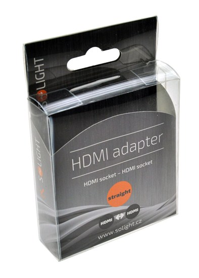 Solight HDMI redukce, HDMI zdíøka - HDMI zdíøka, pøímá, blistr, SSV5310 - zvìtšit obrázek